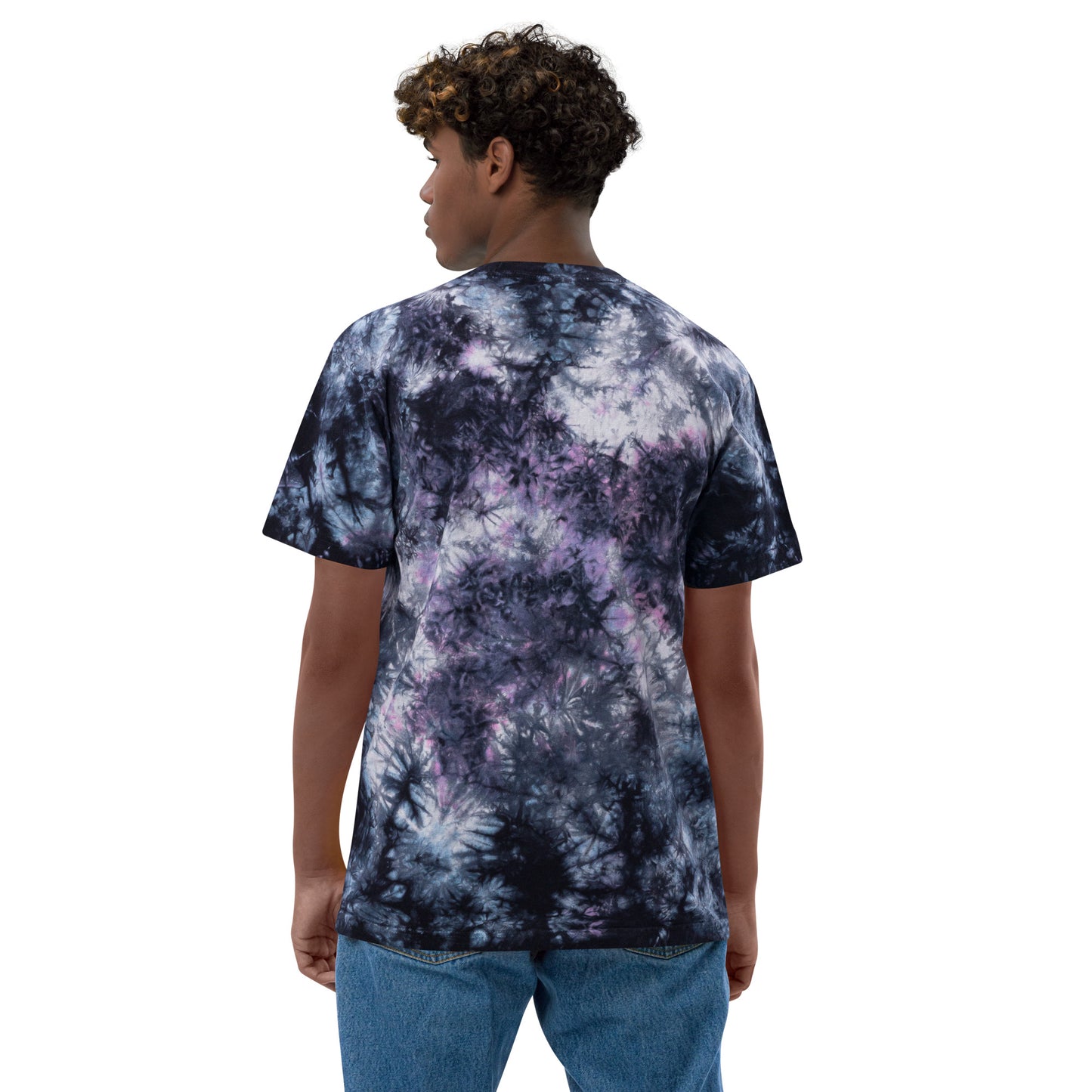 GLAMRO - Oversized tie-dye t-shirt