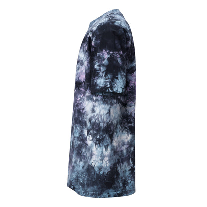 GLAMRO - T-shirt oversize effetto tie-dye.